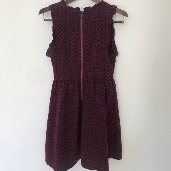 Patterned Fall Xhileration Dress Fit and Flare - Picture 3 of 6